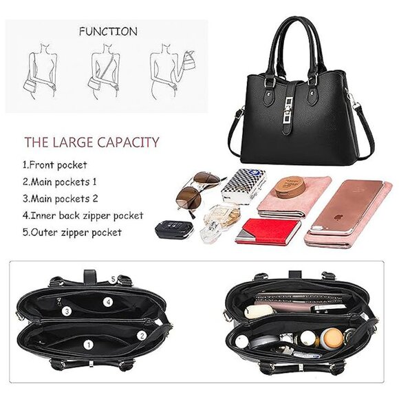 Purses and Handbags for Women White - Picture 5 of 7